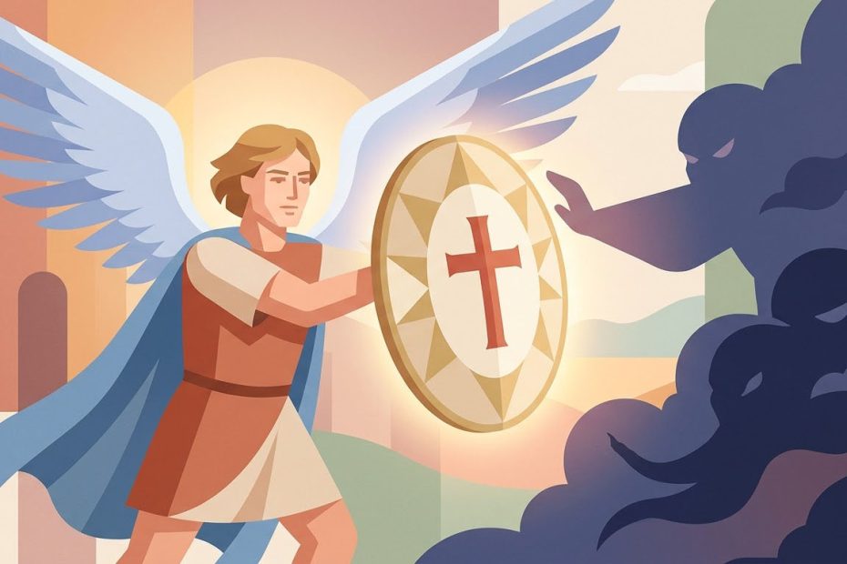 Protection et Délivrance - Illustration prière catholique